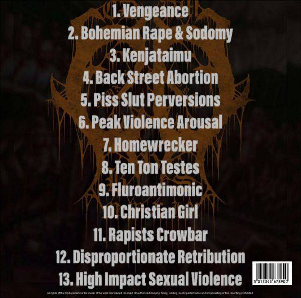 Cranial Discharge - Bohemian Rape & Sodomy (2020) FLAC